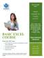 Sharjah Practical Excel Learning Program 0568723609